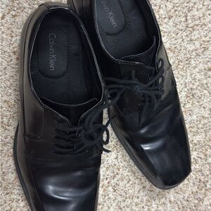 New Calvin Klein Men's Black Dress Shoes size 12